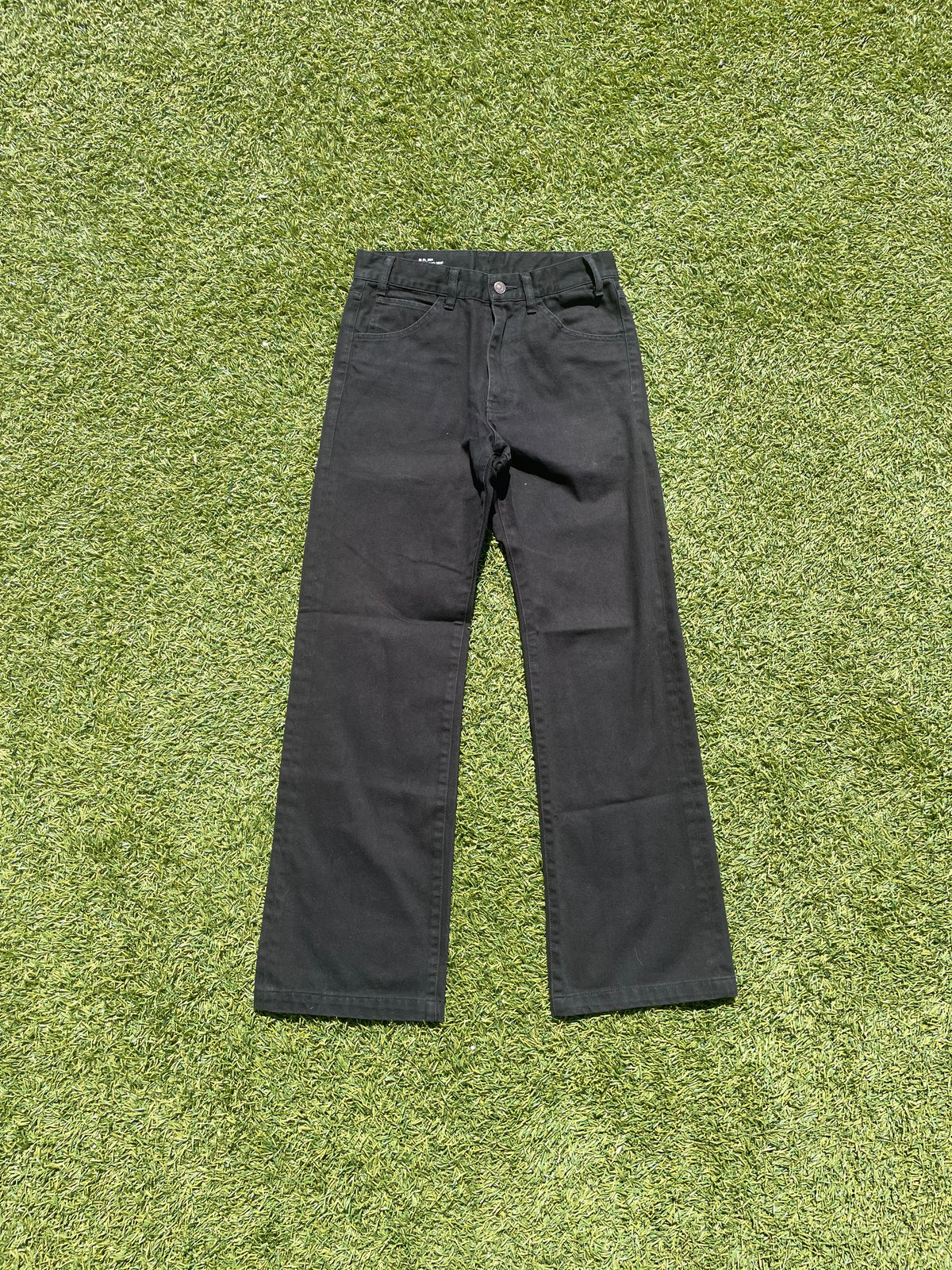 Celine FL_001 Black Flare Denim