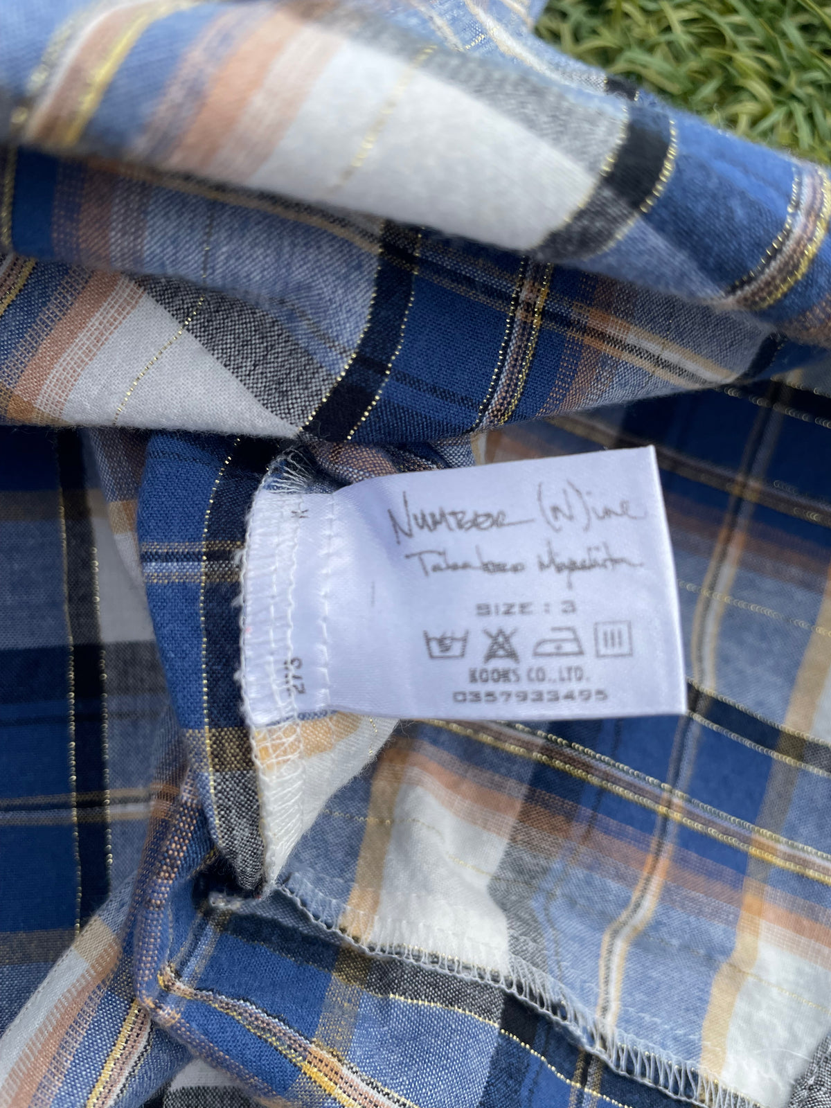 AW05 “The High Streets” - Number (N)ine Western Style Button Up