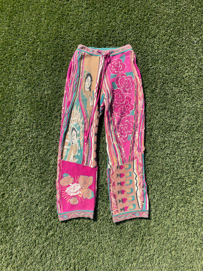 Kapital 7G Virgin Mary Gaudy Knit Sweatpants