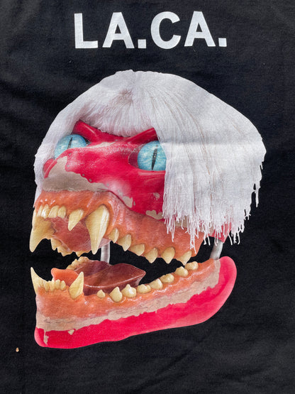 1/50 S.R. Studio By Sterling Ruby White Haired Red Skull T-Shirt