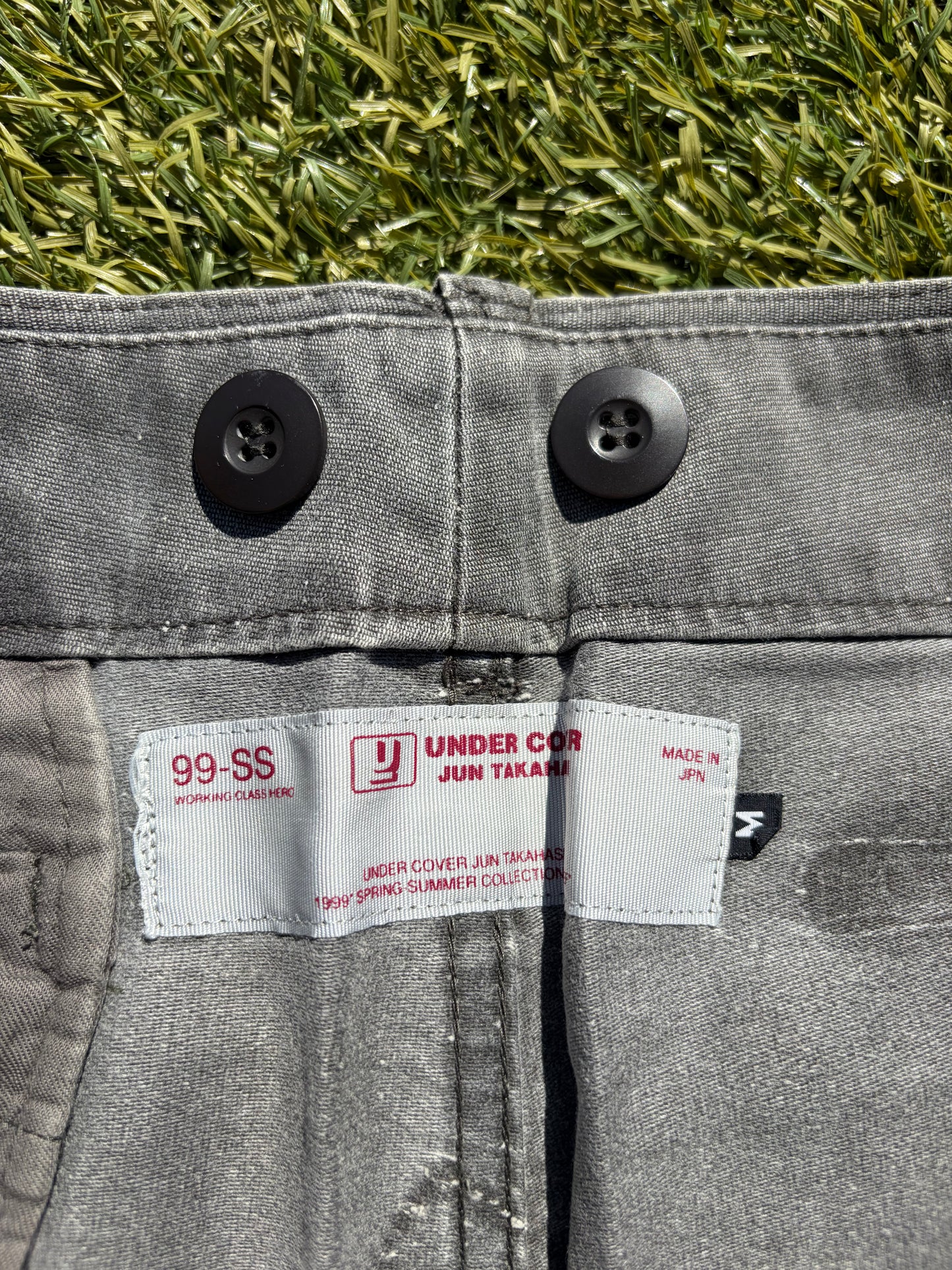 SS99 “Relief” - Undercover Ash Grey Cargo Pant