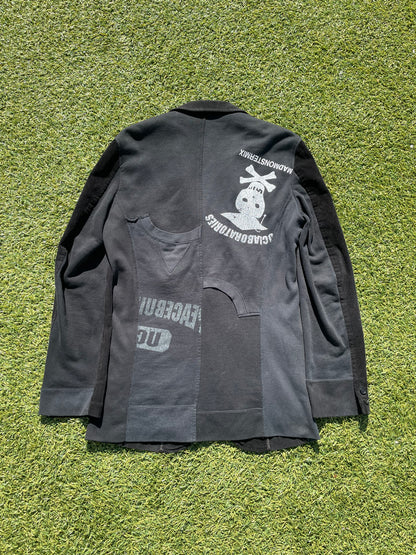 AW03 “Paperdoll” - Undercover Hybrid Black Corduroy Blazer