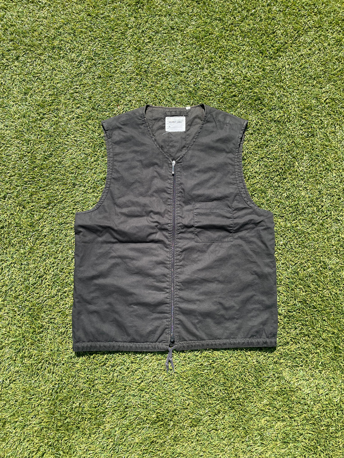1990s Helmut Lang Tactical Zip Up Vest