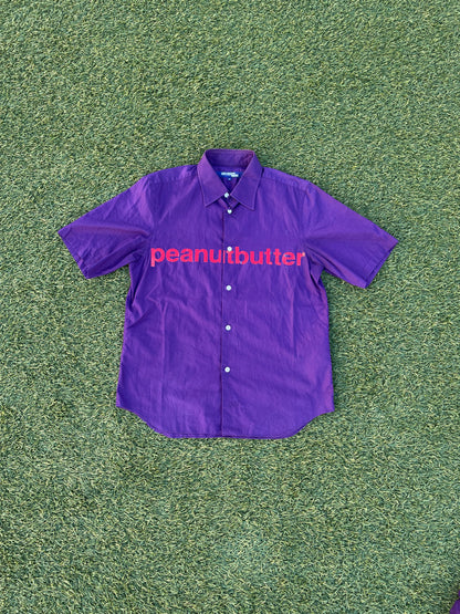 AD2001 Junya Watanabe “Peanut Butter” Purple Button Up Shirt