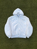 SS18 Vetements Multi-Color Logo “Die Regionalbahn” Padded Bomber Jacket