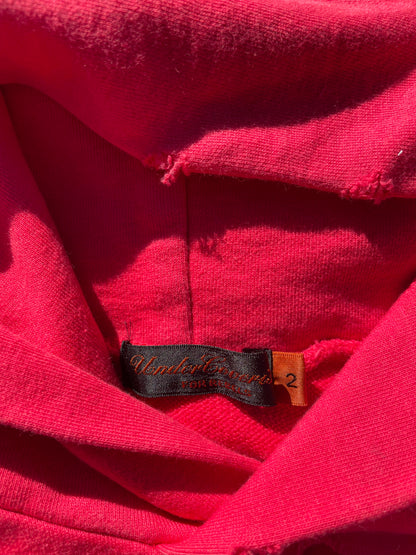 SS06 “T” - Undercover Wahnfrieden Klaus Distressed Hoodie (Red)