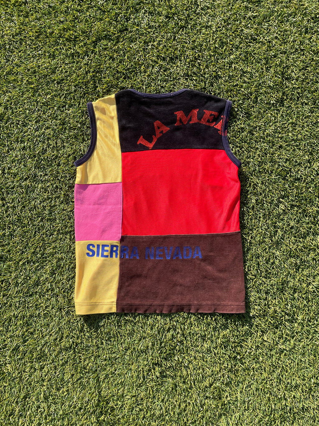 AD2005 Junya Watanabe Multi-Color ‘La Meije’ Patchwork Tank Top