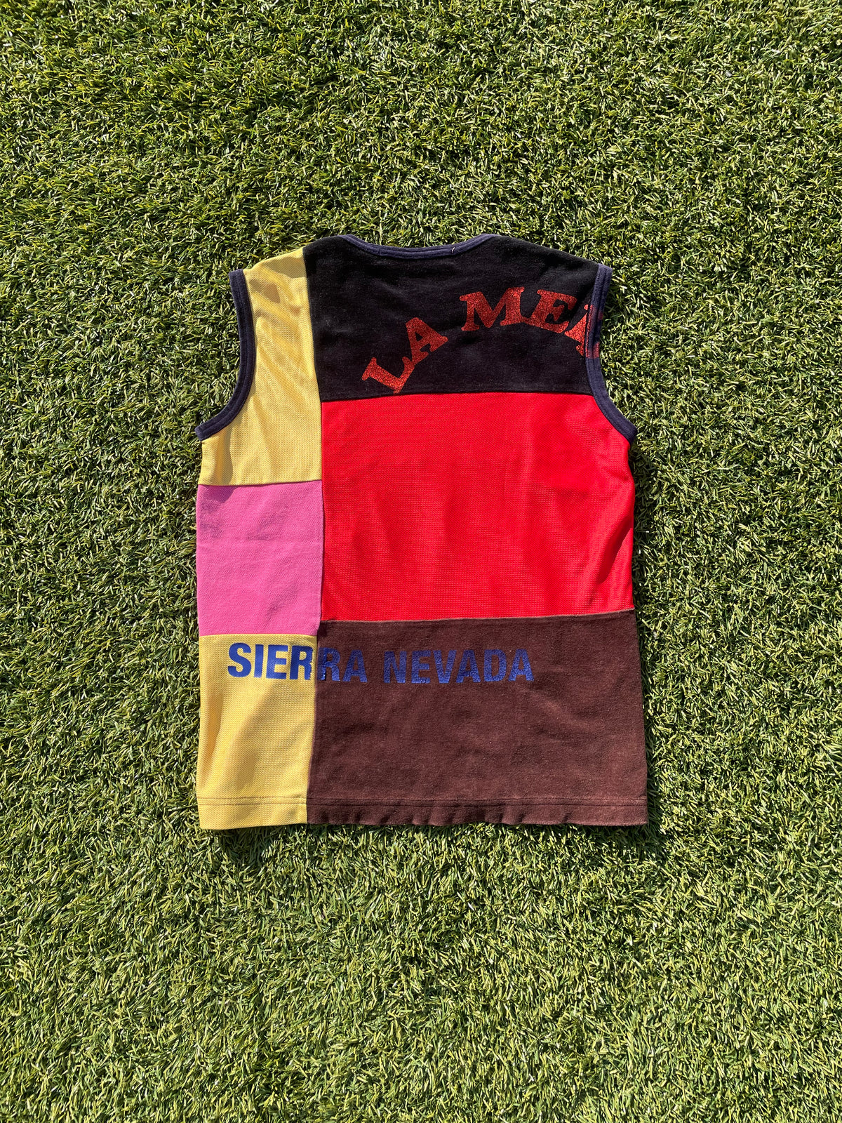 AD2005 Junya Watanabe Multi-Color ‘La Meije’ Patchwork Tank Top