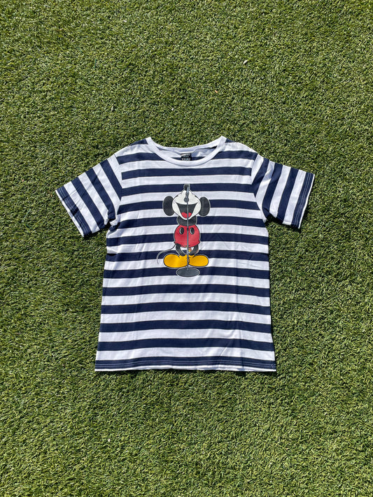 Number (N)ine Mickey Mouse Stripe T-Shirt