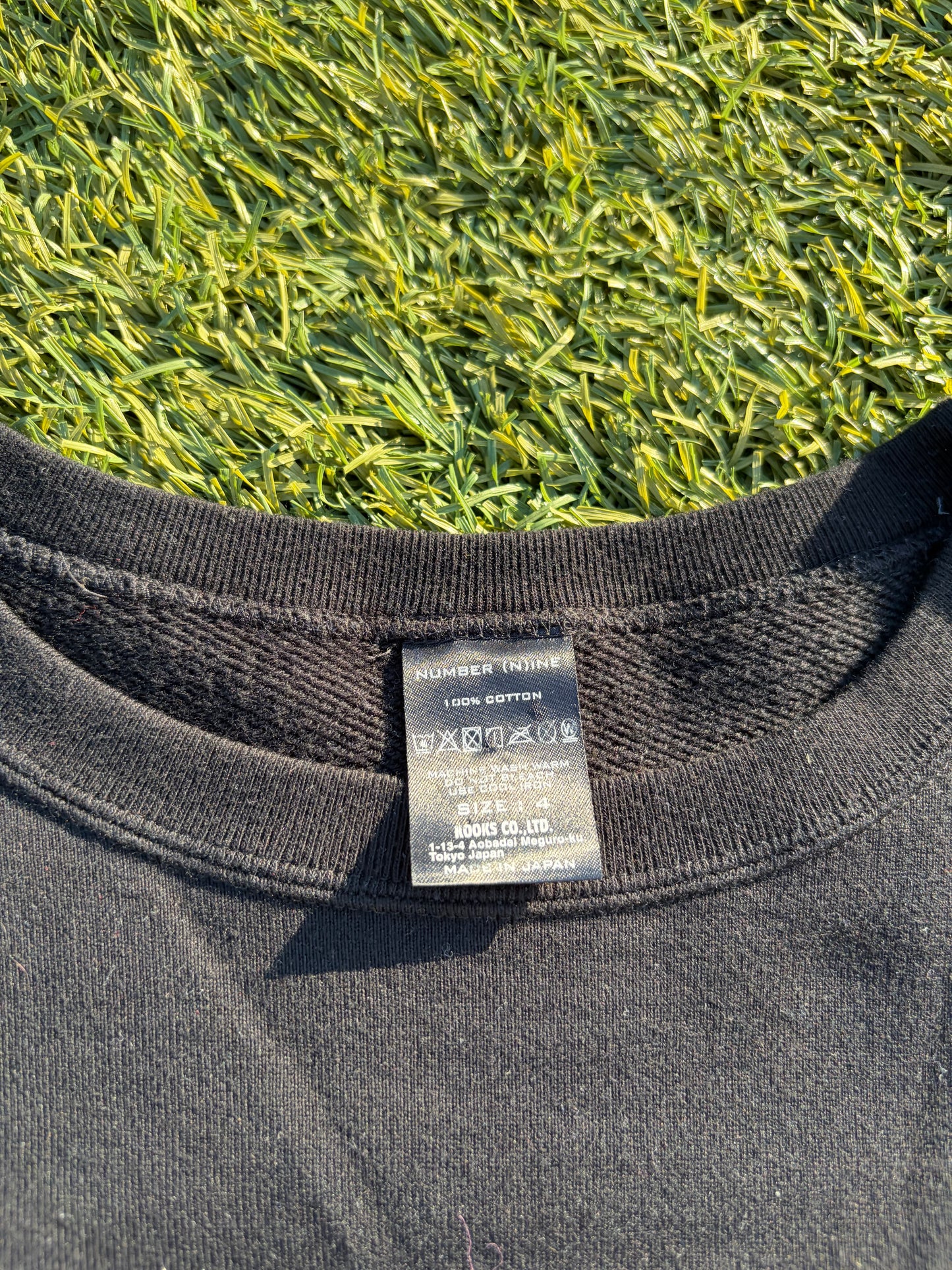 Number (N)ine School Of Visual Comedy Skull Sweater