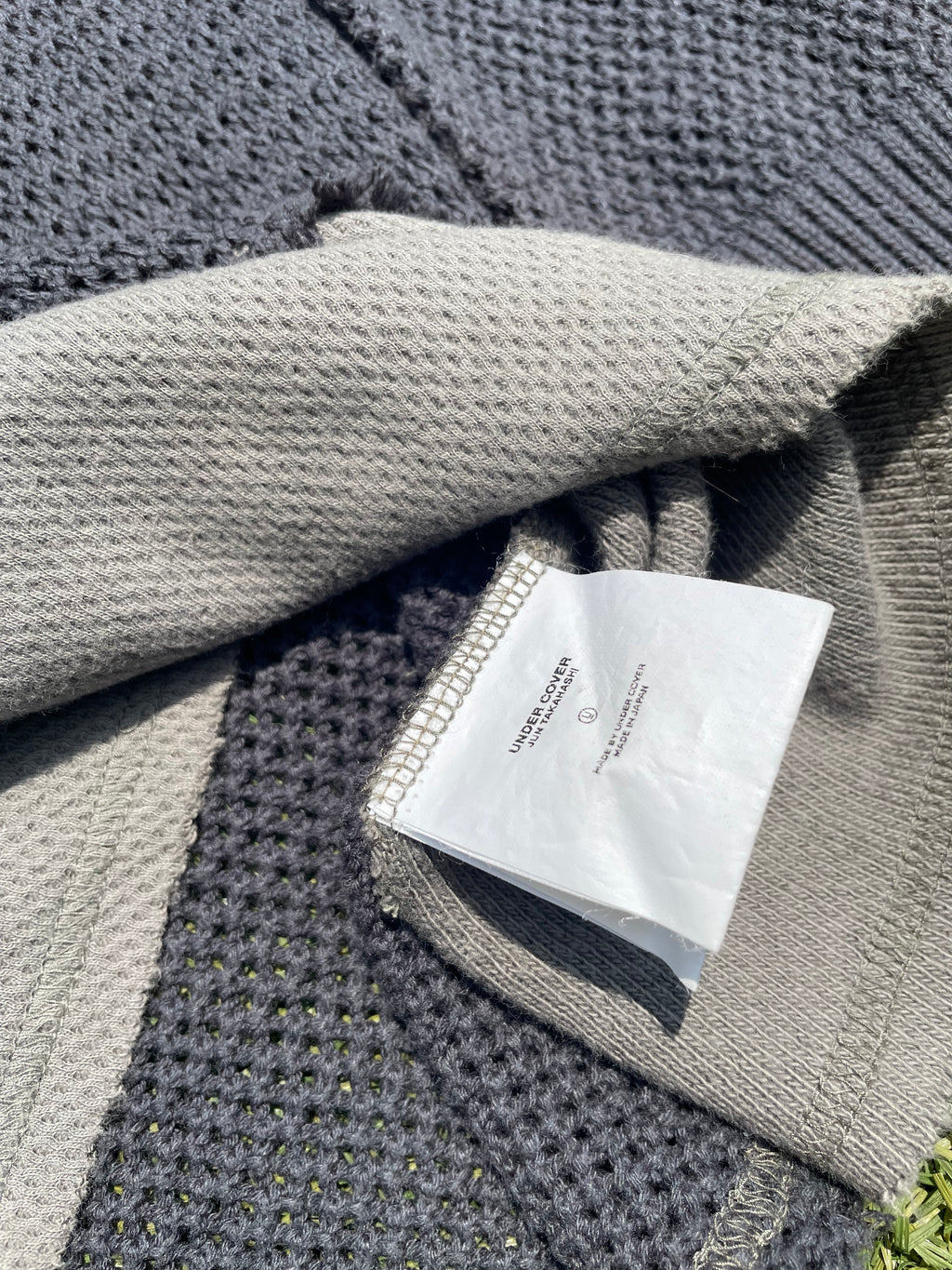 AW03 “Paperdoll” - Undercover Reconstructed Thermal Mesh Long Sleeve