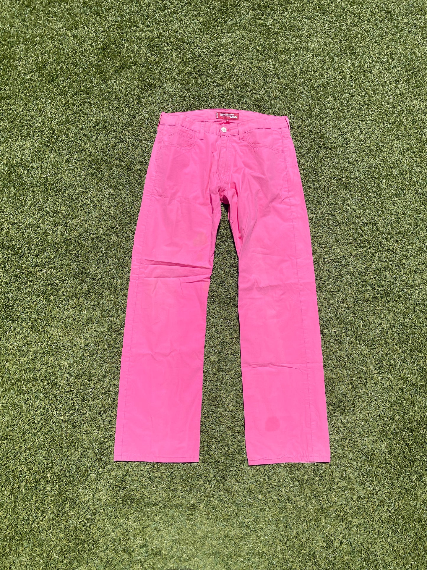 AD2001 Junya Watanabe Pink Straight Leg Pant