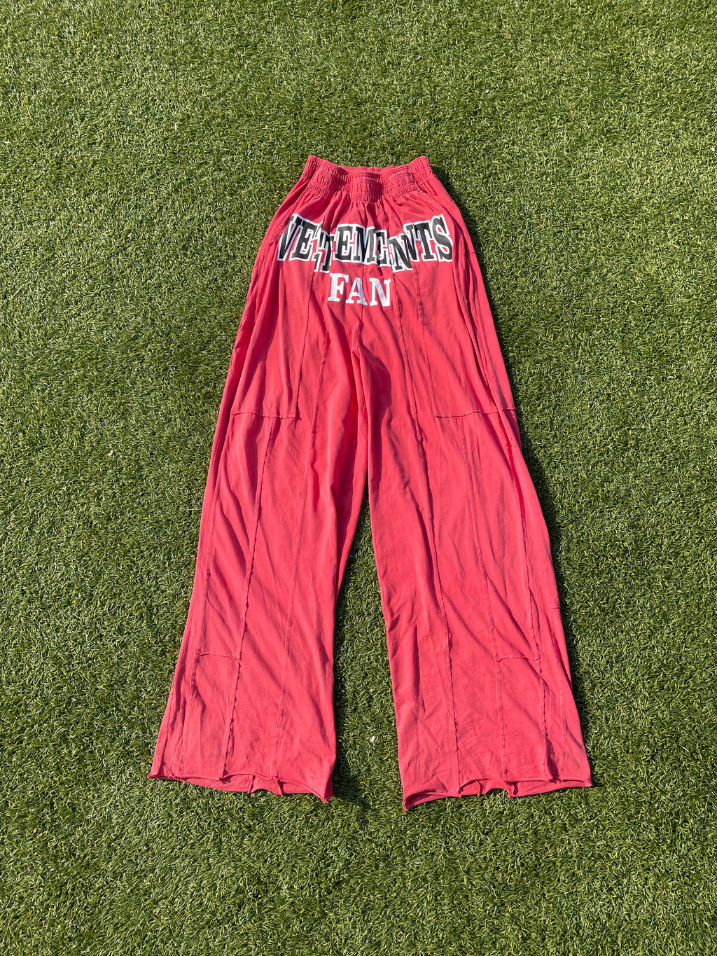 AW23 Vetements Fan Reconstructed Sweatpants