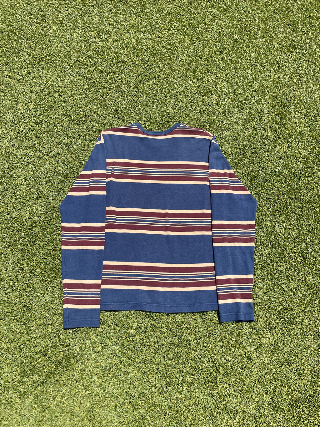 AW2002 Junya Watanabe “Greenwich Pigs” Stripe Long Sleeve