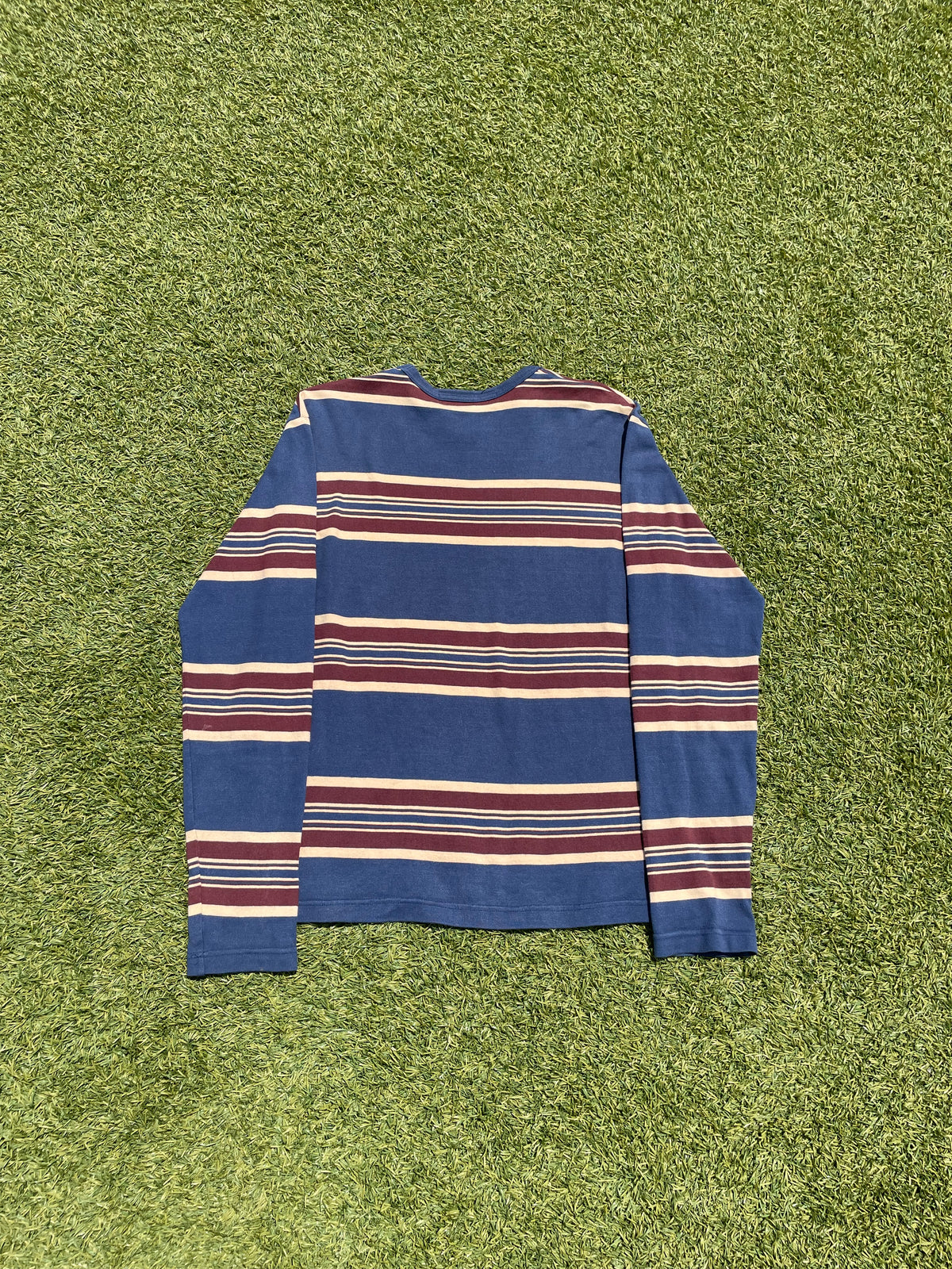 AW2002 Junya Watanabe “Greenwich Pigs” Stripe Long Sleeve