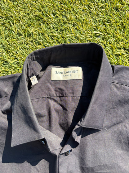 AW18-SS19 Saint Laurent Black Dress Suit