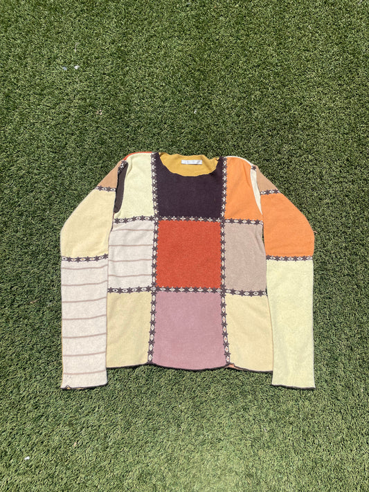AW02 “Nowhere” - 1/100 Number (N)ine Patchwork Cashmere Long Sleeve