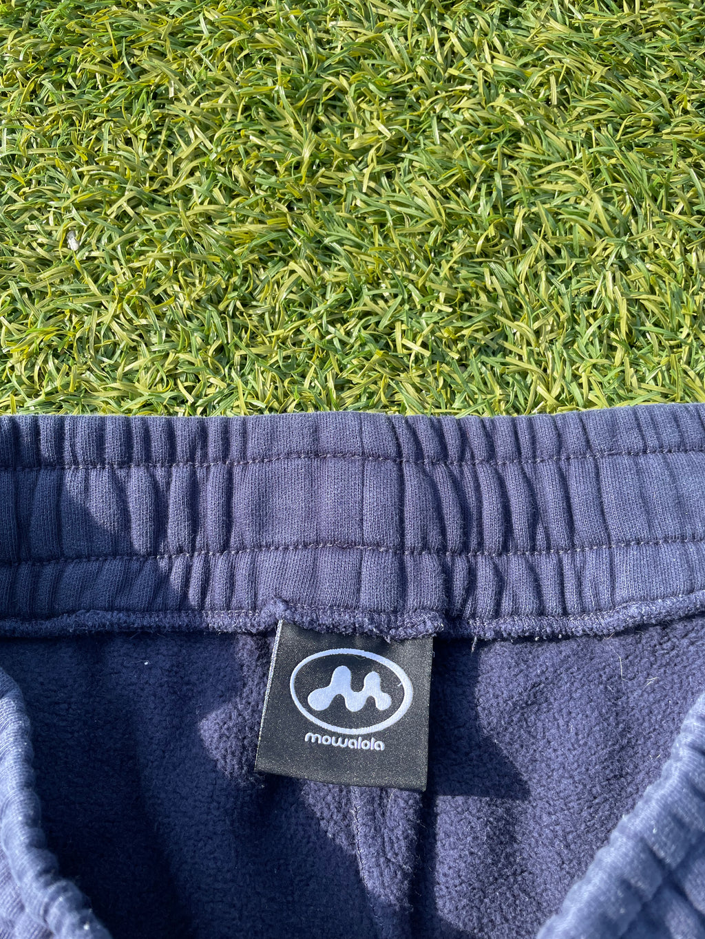 AW23 Mowalola MoWA Navy Sweatpants