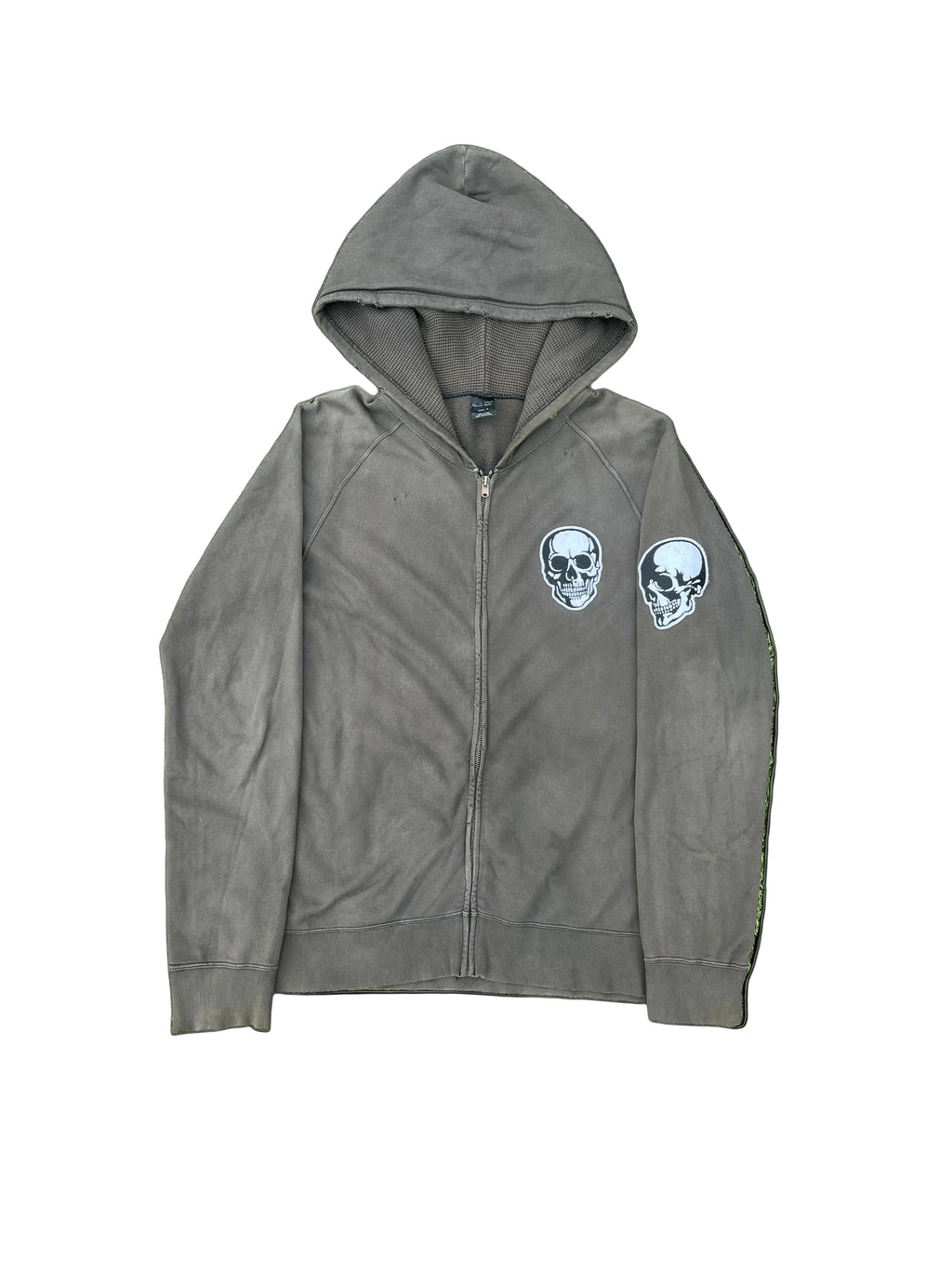 SS04 “Dream Baby Dream” - Number (N)ine Double Skull Zip Up Hoodie