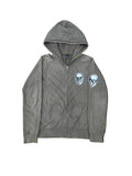 SS04 “Dream Baby Dream” - Number (N)ine Double Skull Zip Up Hoodie