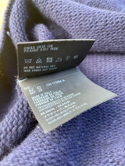 AW2018 Prada Milano Banana Stripe Knit Sweater 🍌