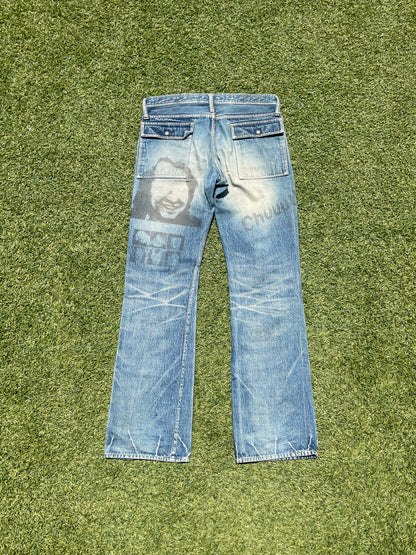 SS06 “T” - Undercover Distressed Chuut Cargo Denim