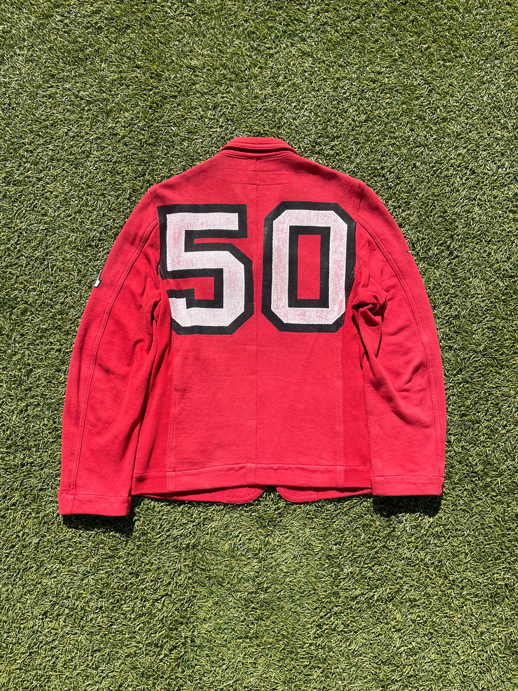 AD2006 Junya Watanabe Arkansas Football Collegiate Cotton Blazer