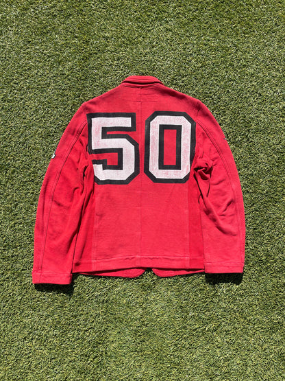 AD2006 Junya Watanabe Arkansas Football Collegiate Cotton Blazer