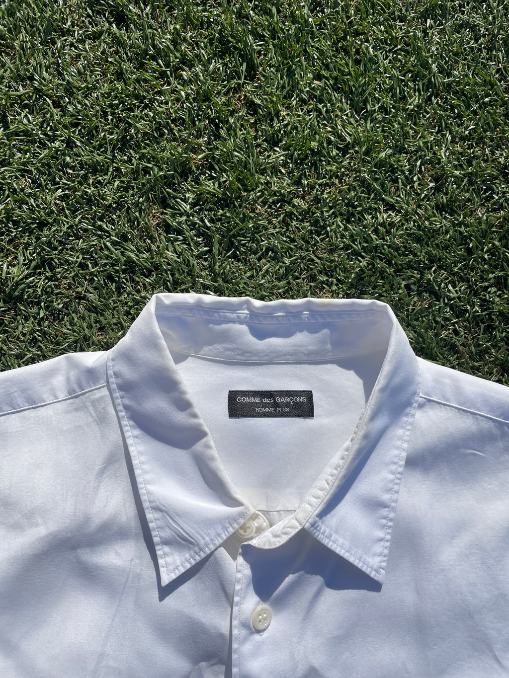 AD2000 Comme Des Garçons Homme+ Belt Button Up Shirt