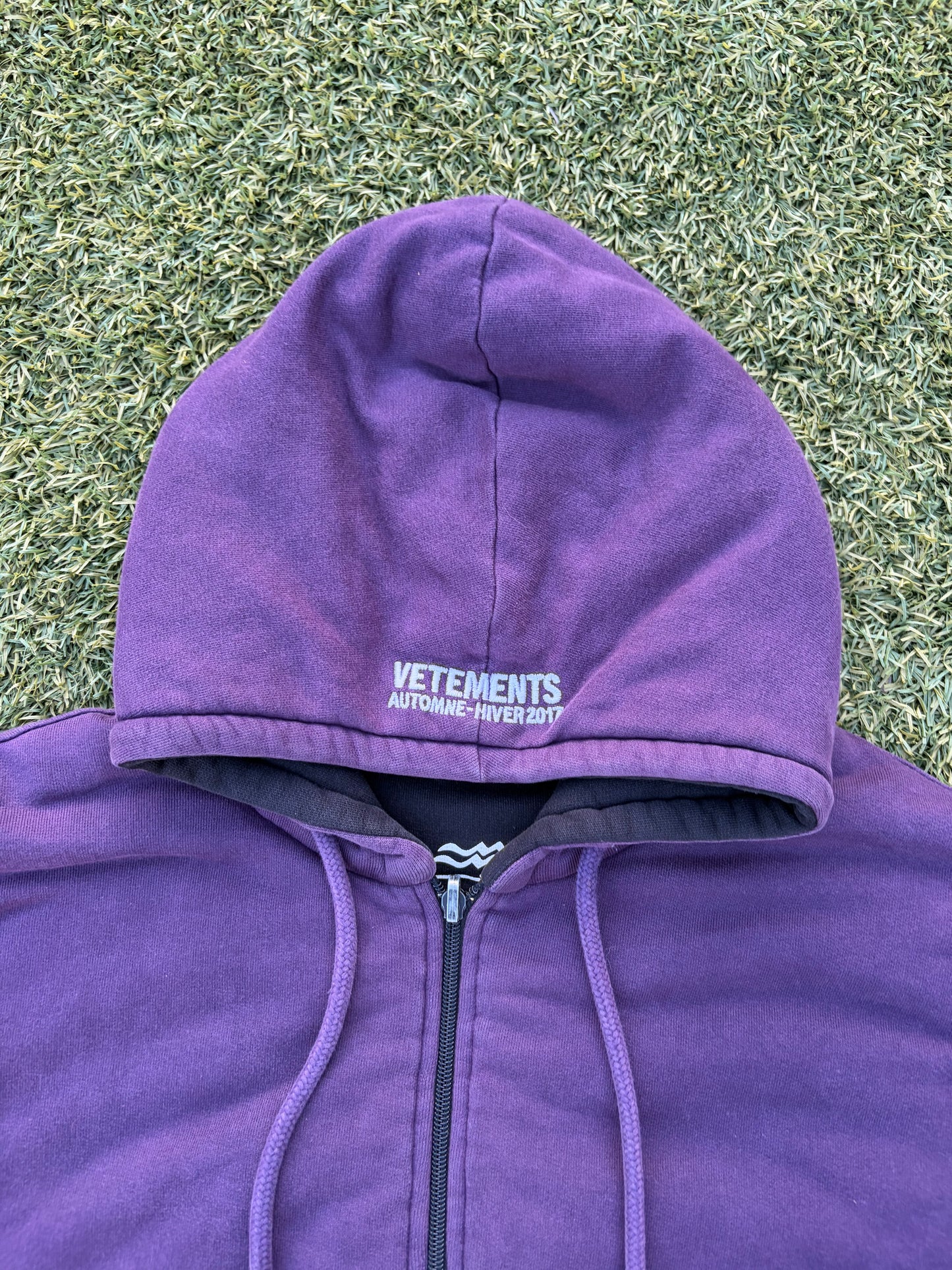 AW17 Vetements Eleven Inch Gun Club/Total F*cking Darkness Reversible Padded Cotton Bomber Jacket