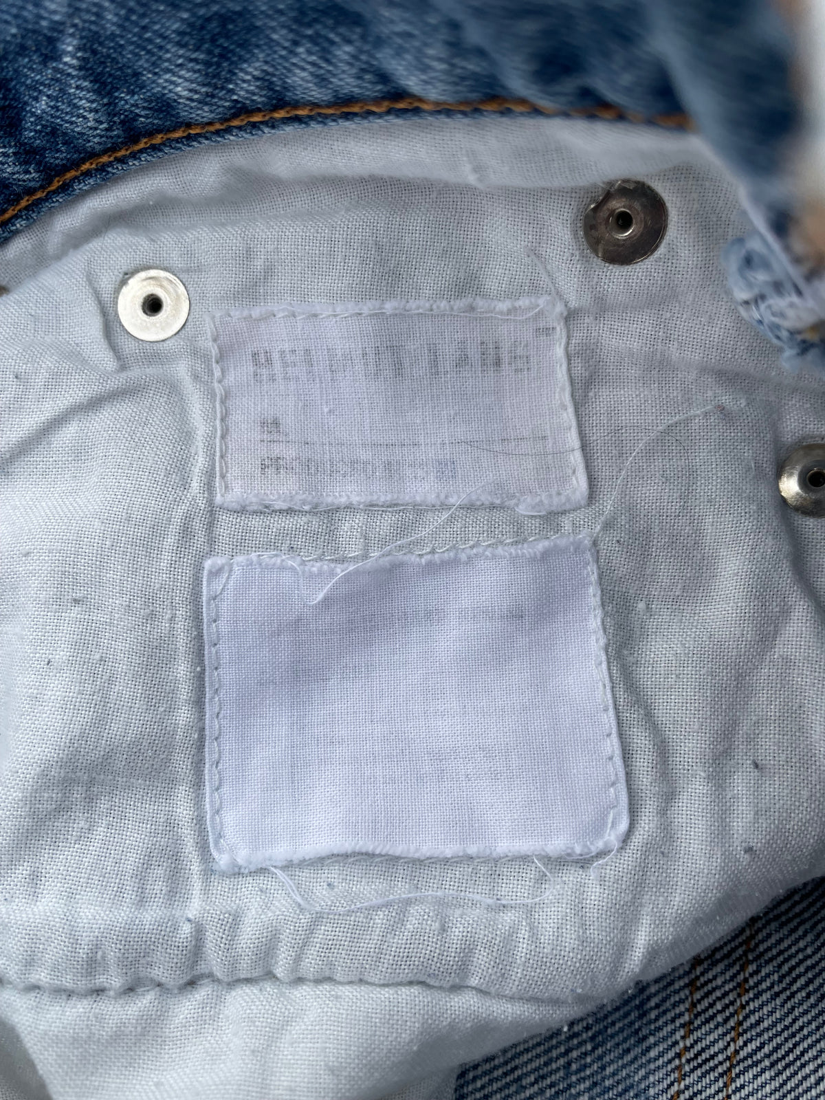 1998 Helmut Lang Classic Cut Lightwash Denim