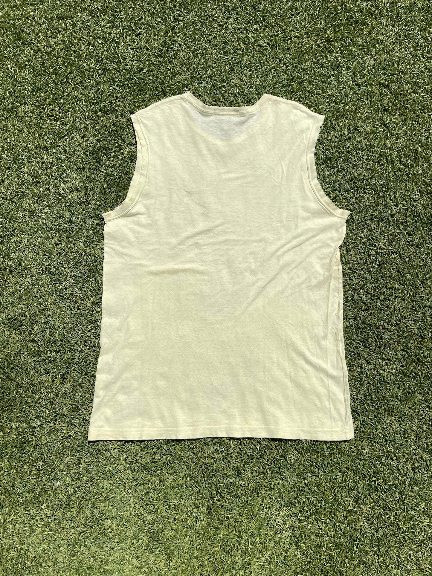 SS04 “Languid” - Undercover Arabic Skull Sleeveless Tank Top