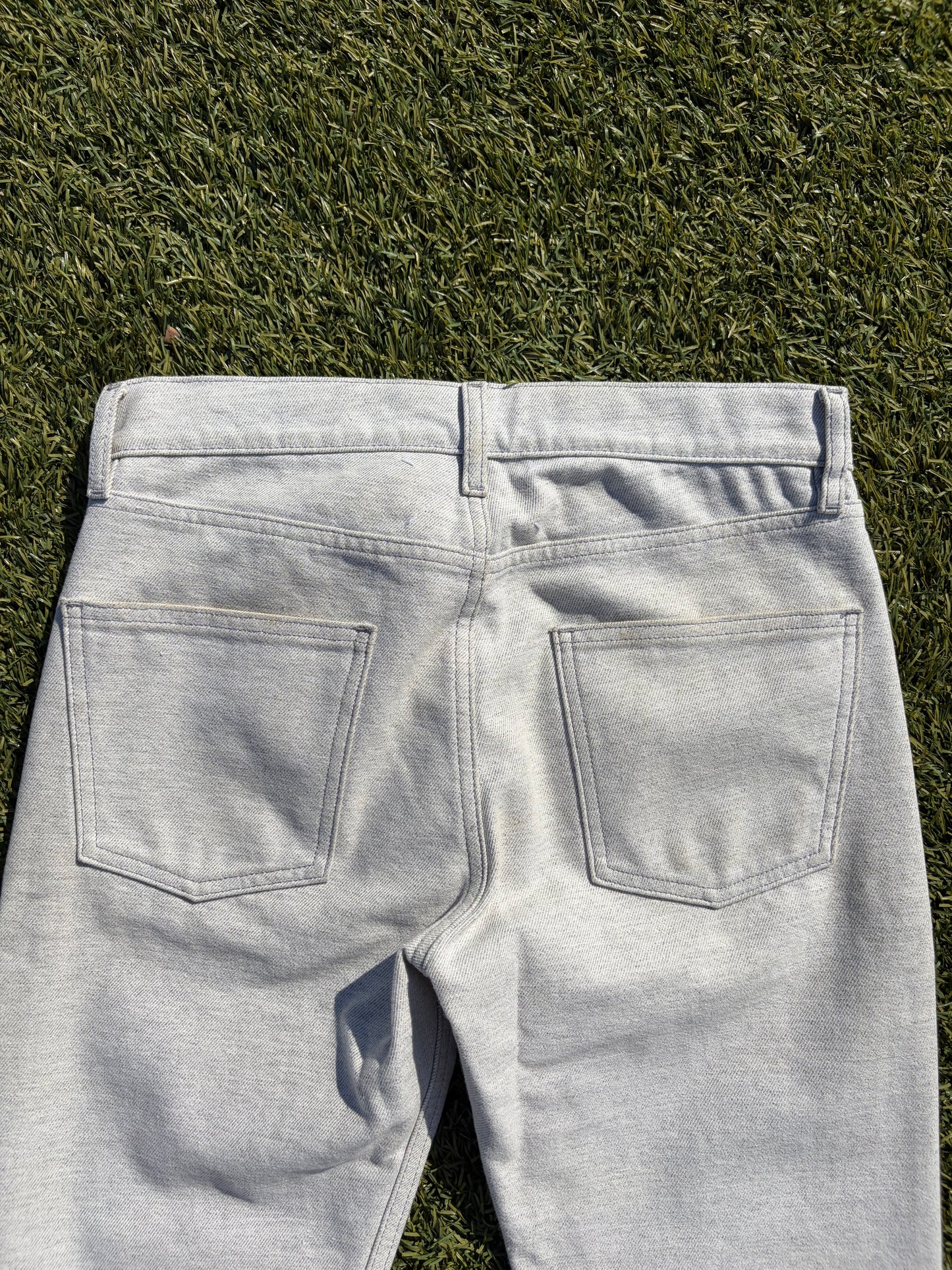 SS21 Maison Margiela Artisanal White Canvas Denim