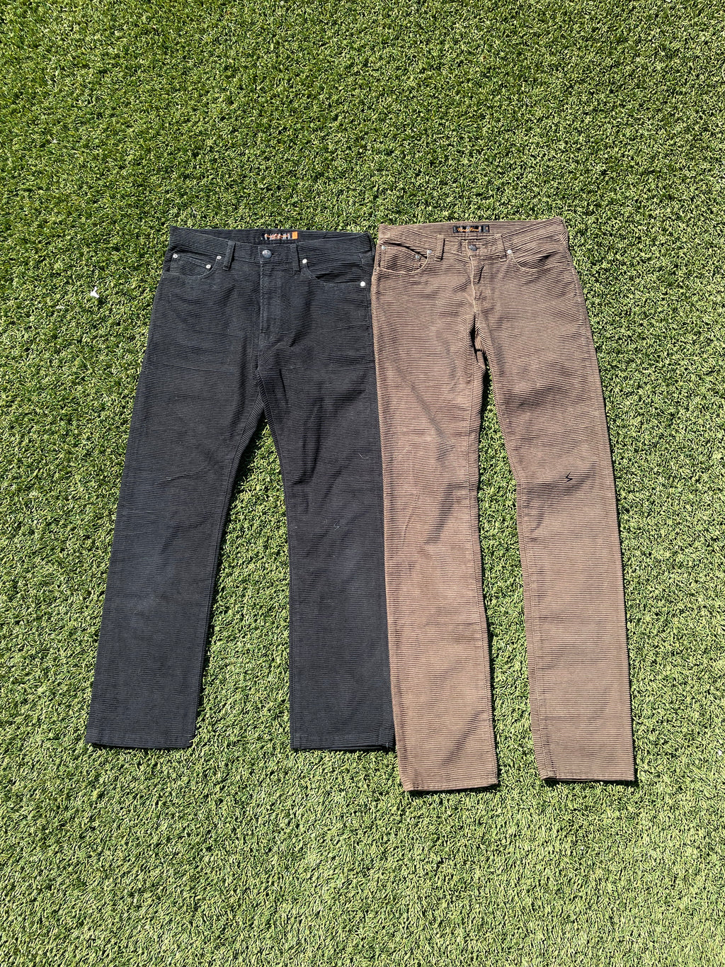 AW05 Art & Crafts - Undercover Horizontal Corduroy Pants