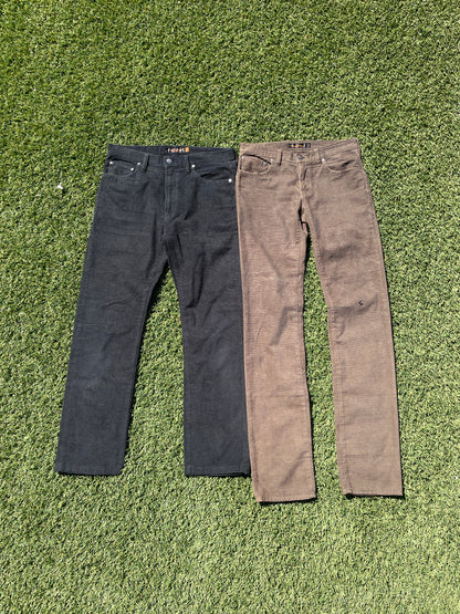 AW05 Art & Crafts - Undercover Horizontal Corduroy Pants