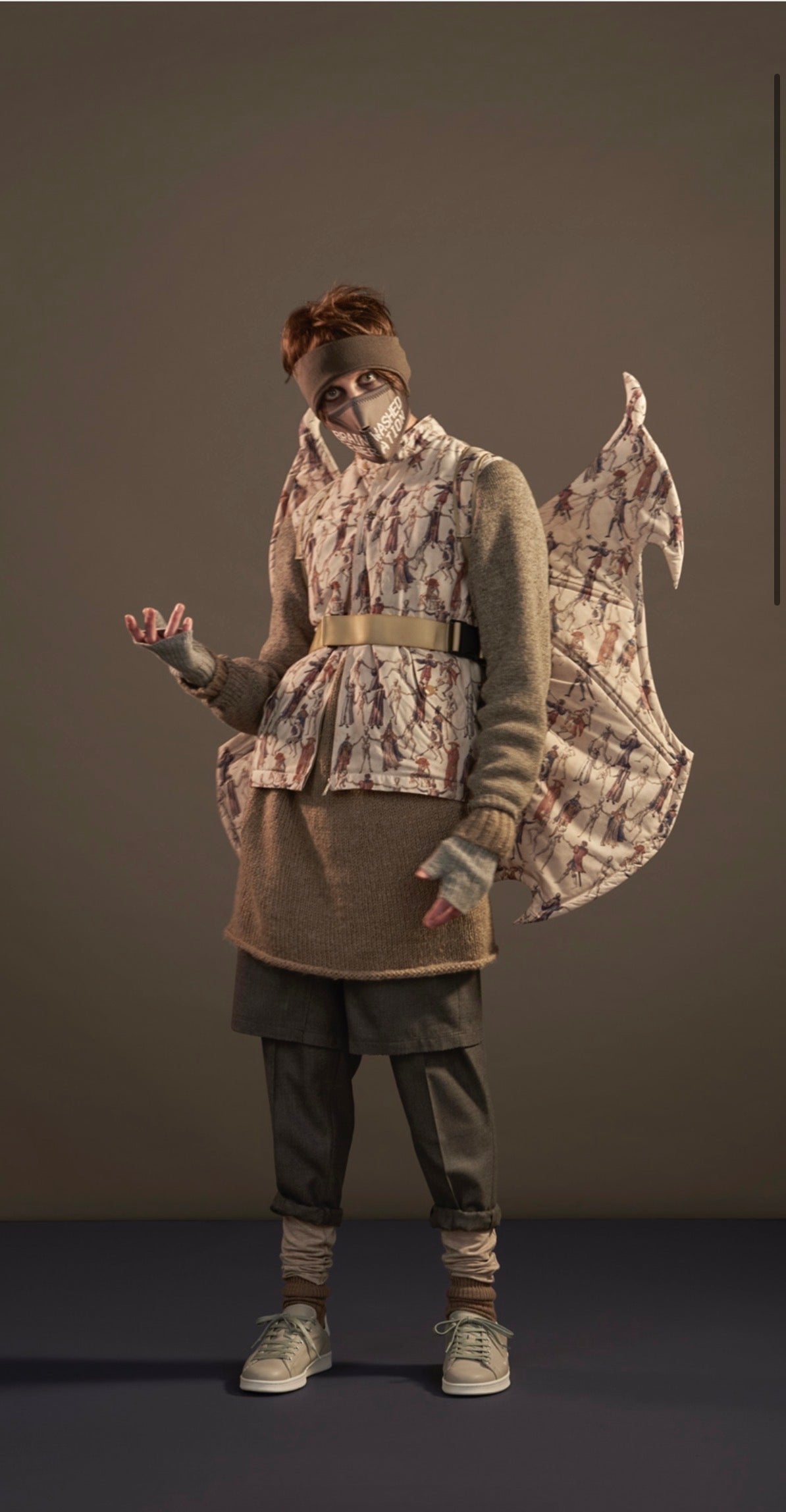 AW17 “Brainwashed Generation” - Undercover ‘Dance Of Death’ Hybrid Wool Jacket