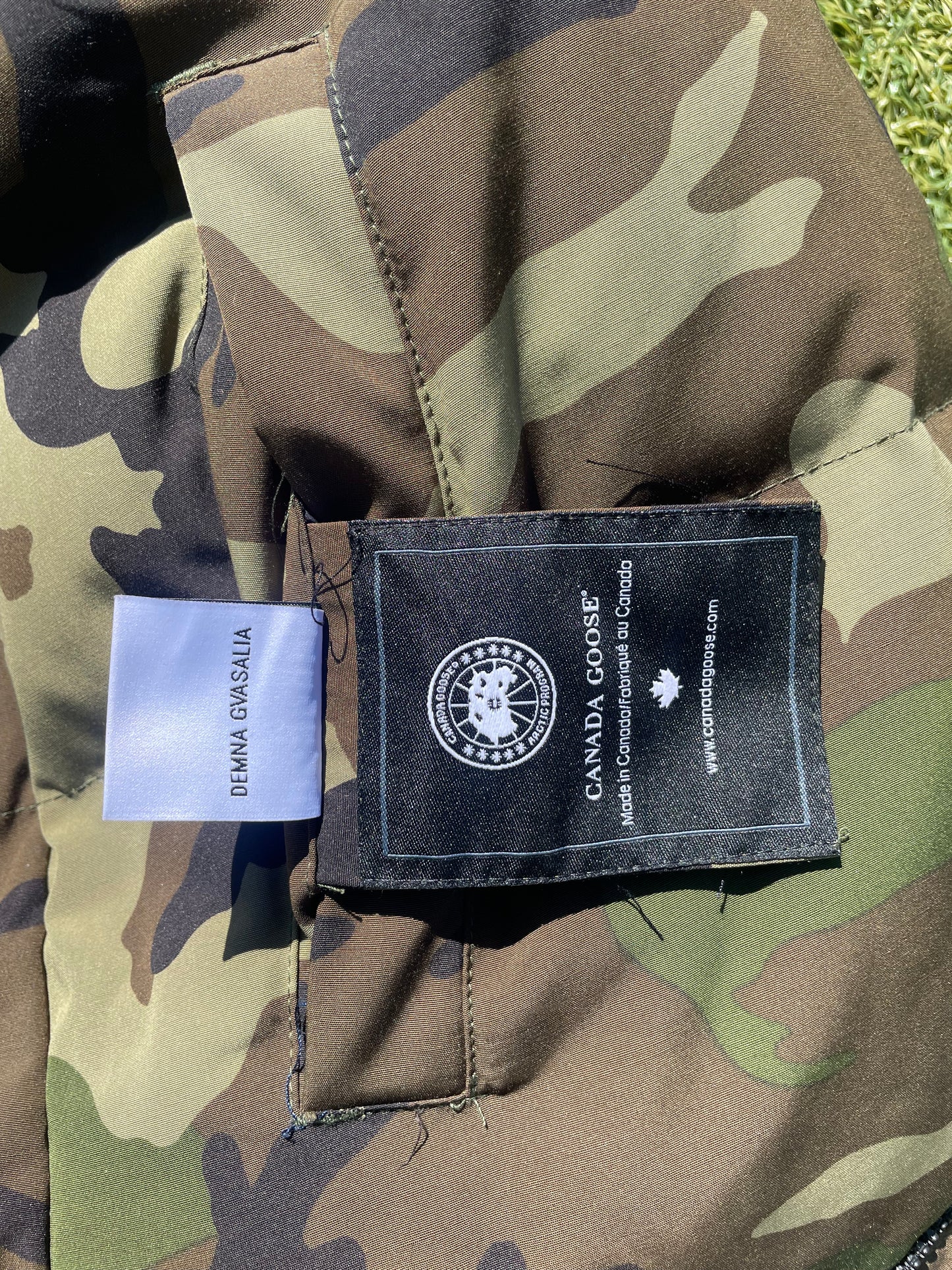 FW17 Vetements X Canada Goose Reversible Camo Padded Puffer Jacket