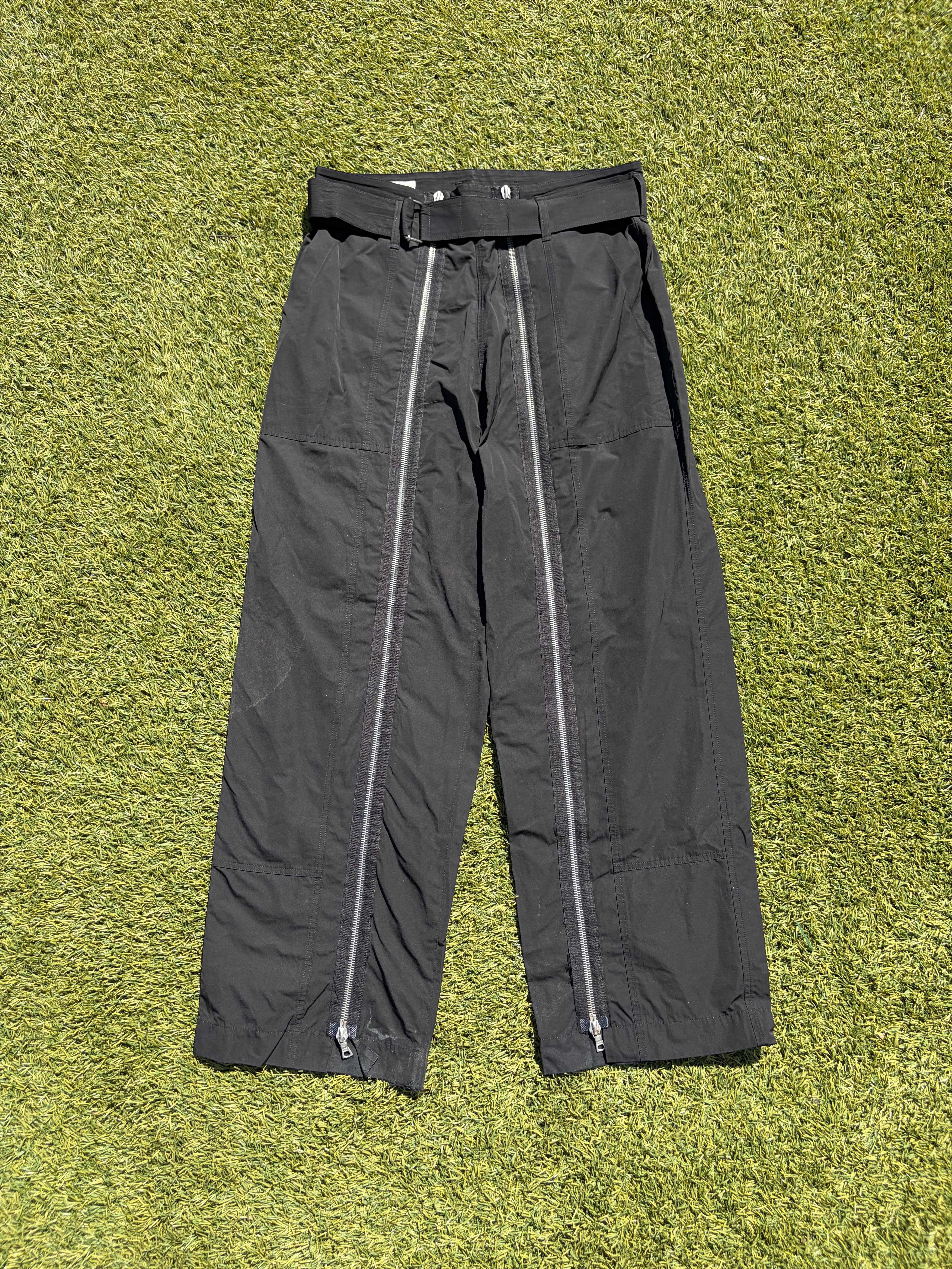 Dries Van Noten 21AW ギミック ナイロンパンツ poyle Dries Van Noten Polway Dual Zipper Nylon Mesh Pant – RWNDBCKWRDS