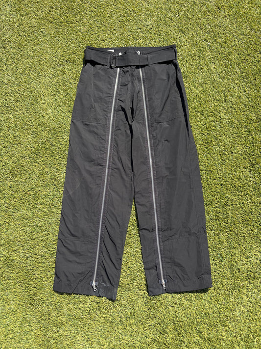 Dries Van Noten Polway Dual Zipper Nylon Mesh Pant