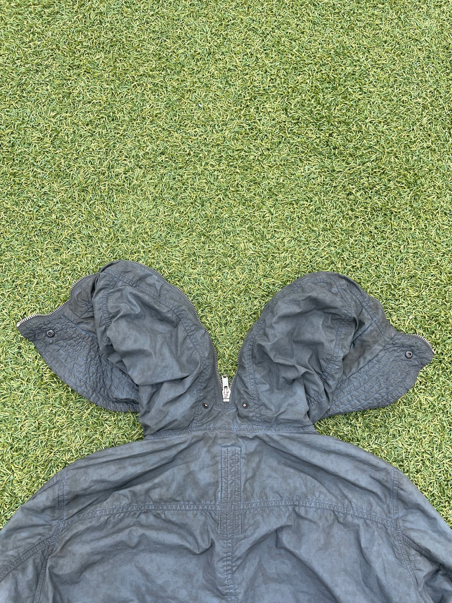 FW10 Rick Owens DRKSHDW Exploder Grey Nylon Jacket