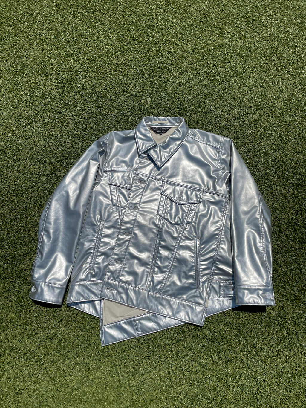 AD2018 Comme Des Garçons Silver Metallic Set