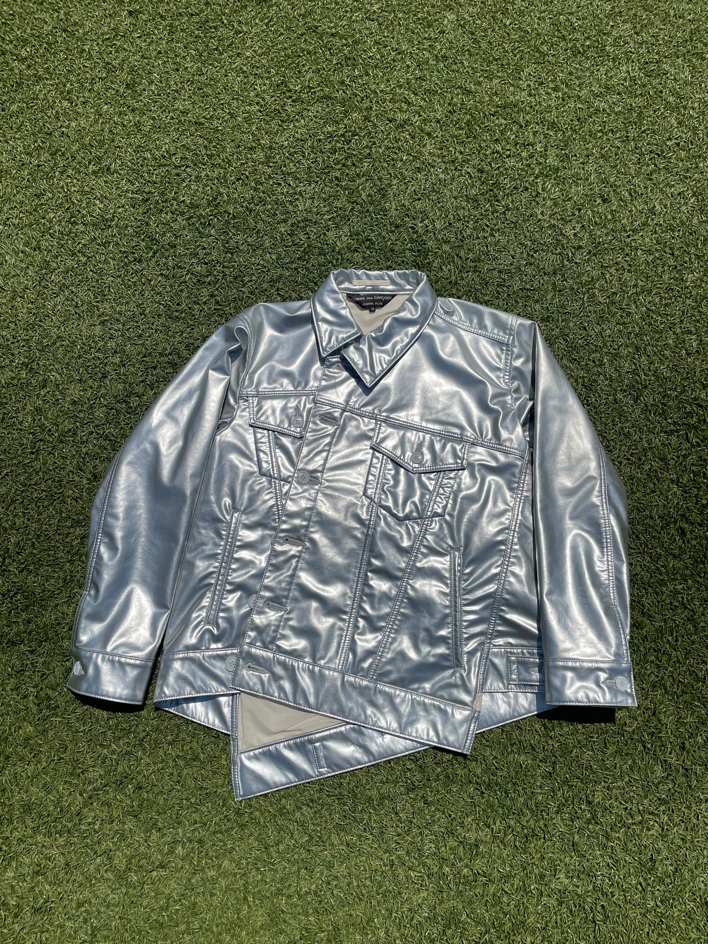 AD2018 Comme Des Garçons Silver Metallic Set