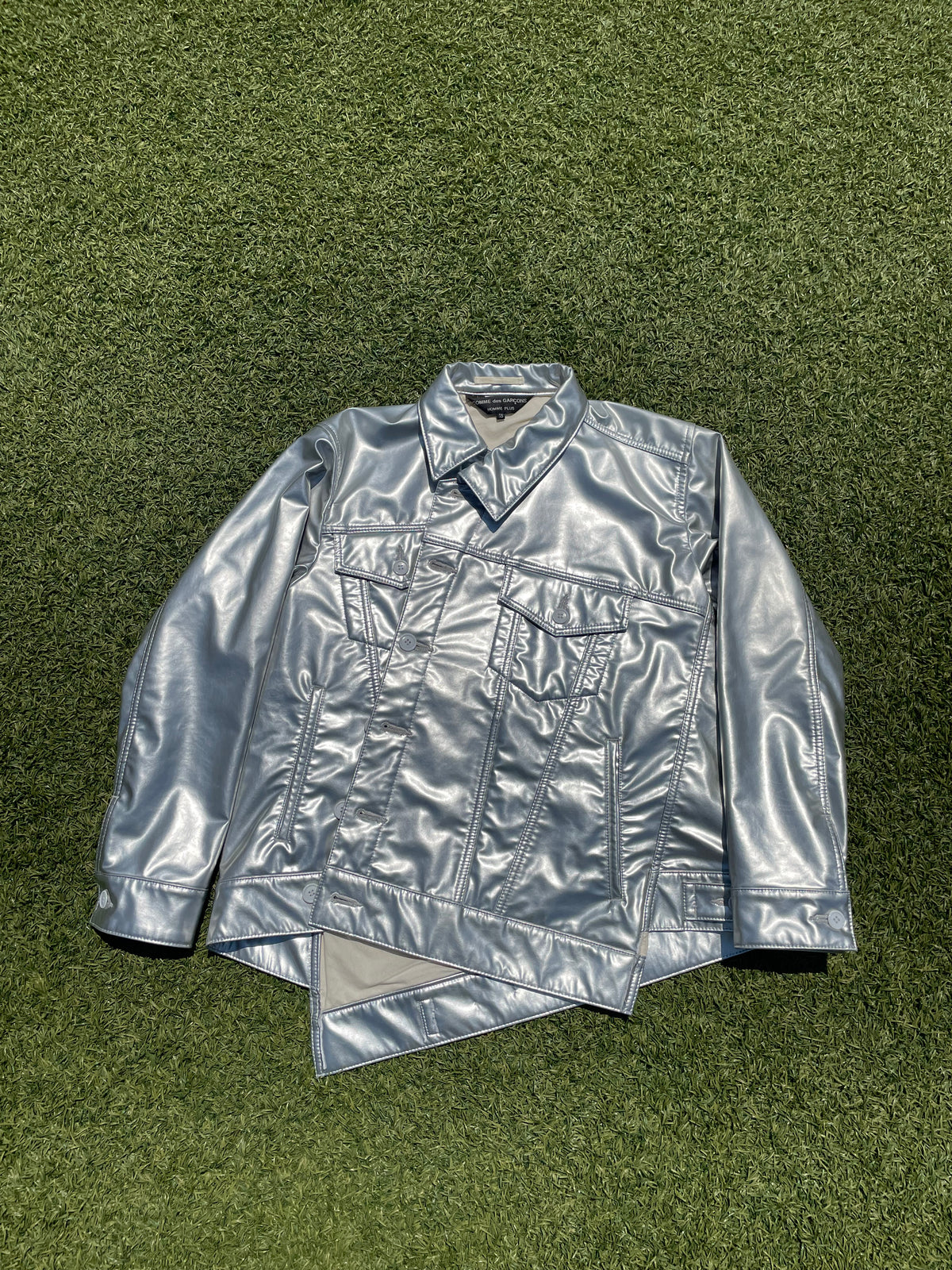 AD2018 Comme Des Garçons Silver Metallic Set