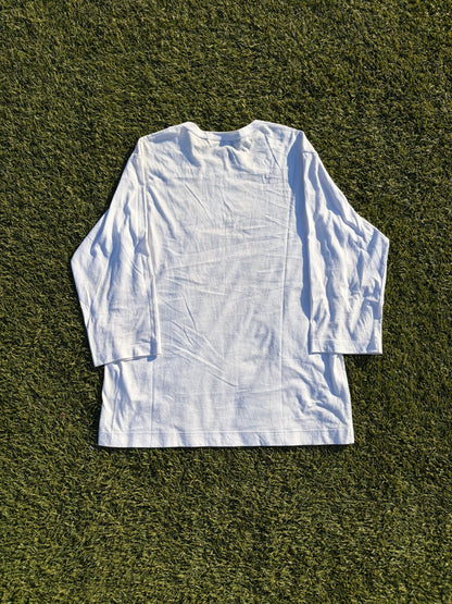 SS21 Comme Des Garçons SHIRT By Yue Minjun “Laughing Duo” 3/4 Sleeve T-Shirt