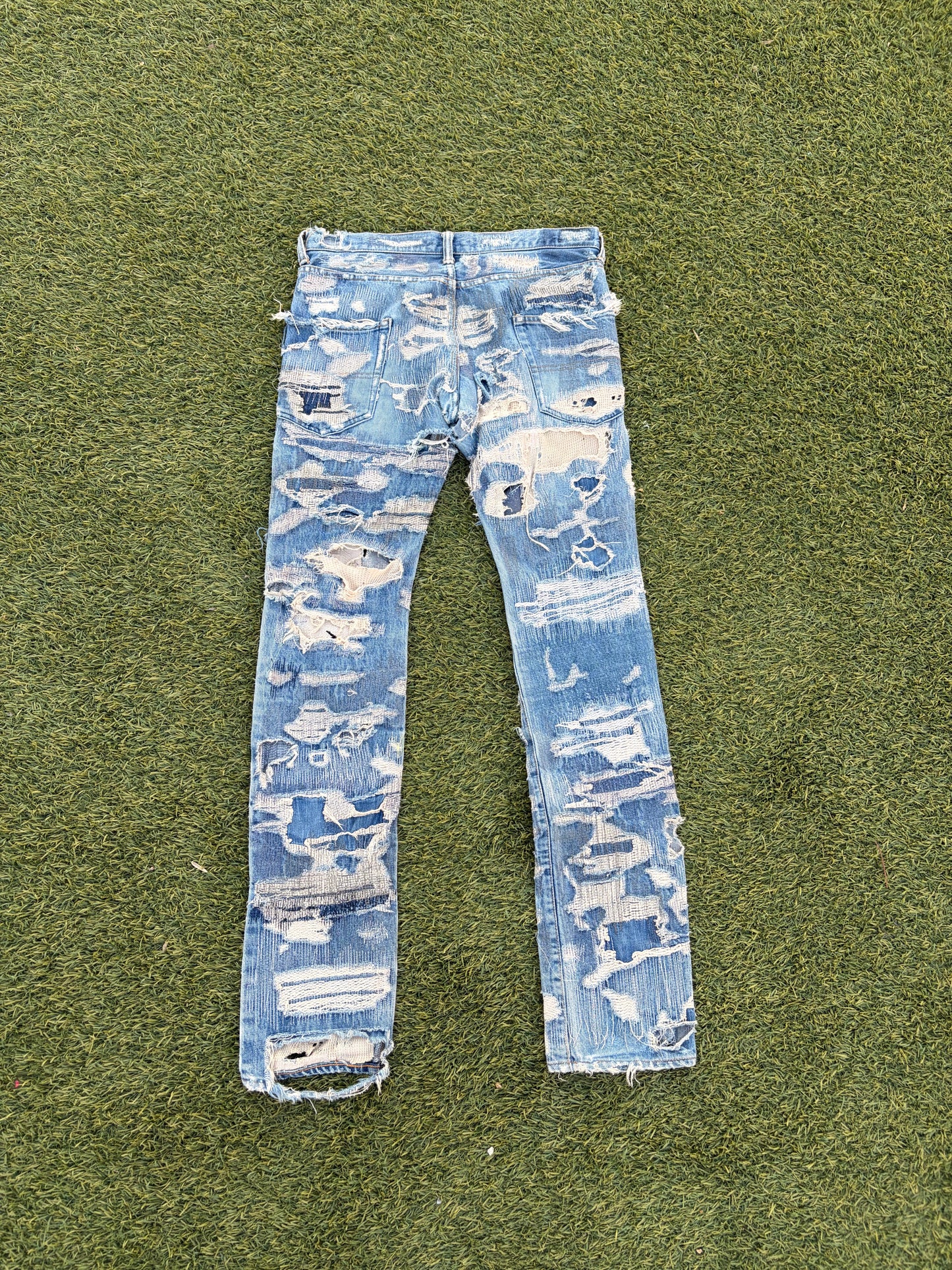AW05 “Arts & Crafts” - Undercover ‘85’ Boro Distressed Denim