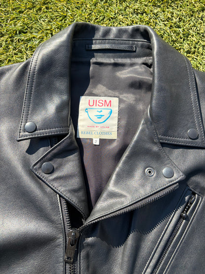 AW09 “Earmuff Maniac” - Undercover Ethnic Moto Leather Jacket