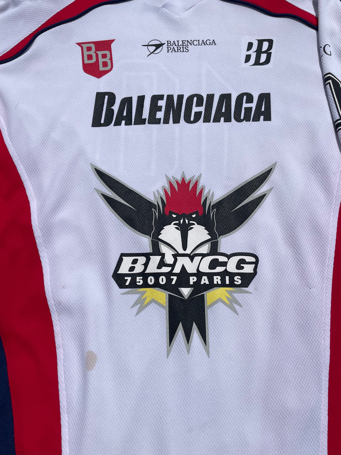 SS20 Balenciaga White Hockey Logo Set 🏒