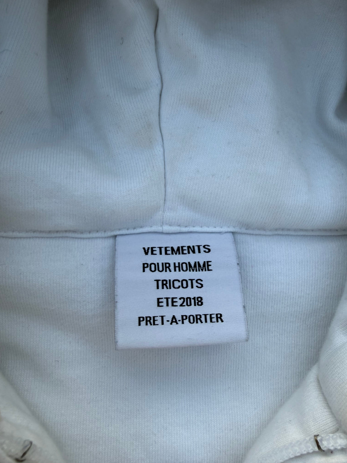SS18 Vetements Multi-Color Logo “Die Regionalbahn” Padded Bomber Jacket