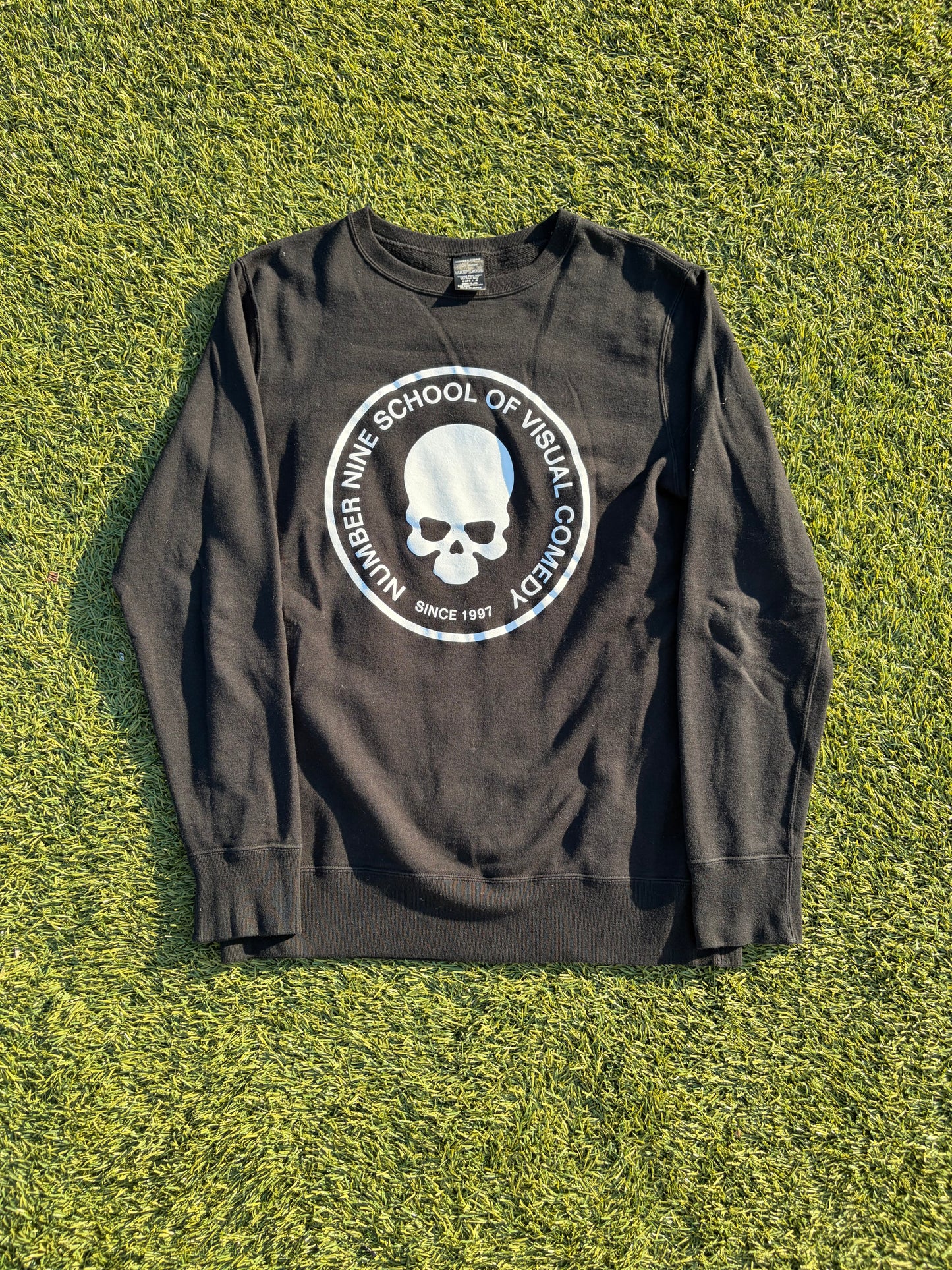 Number (N)ine School Of Visual Comedy Skull Sweater