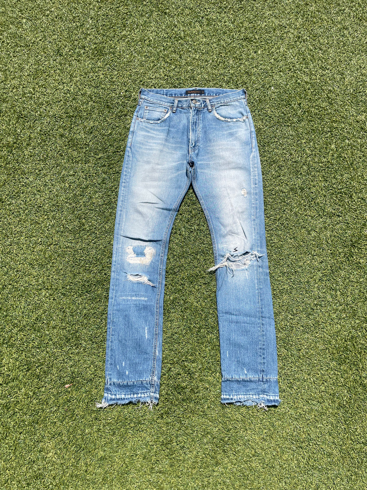 AW04 “Languid” - Undercover ‘52’ Lightwash Distressed Denim